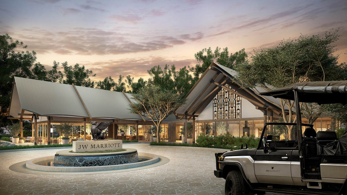 Render of JW Marriott Mount Kenya Rhino