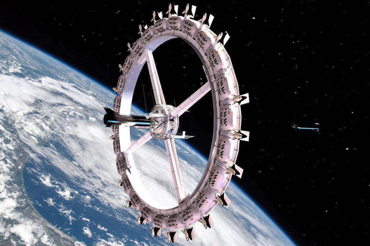 voyager hotel hilton in space