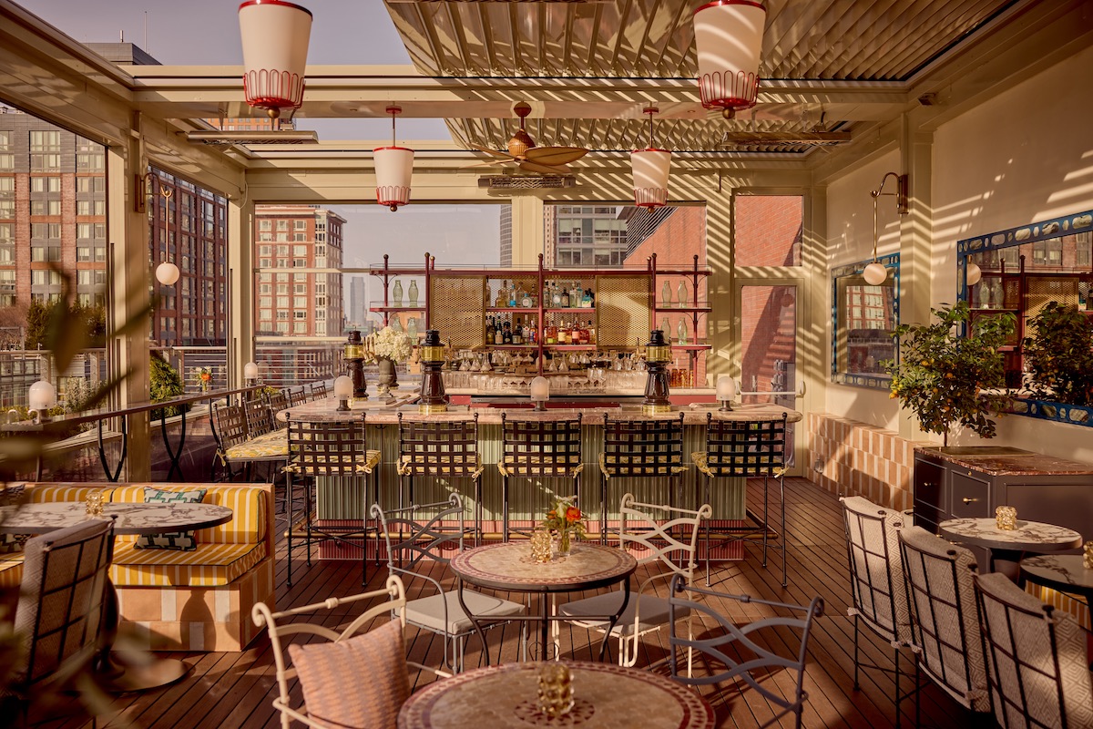 Golden hour reimagined atop Conrad New York Downtown