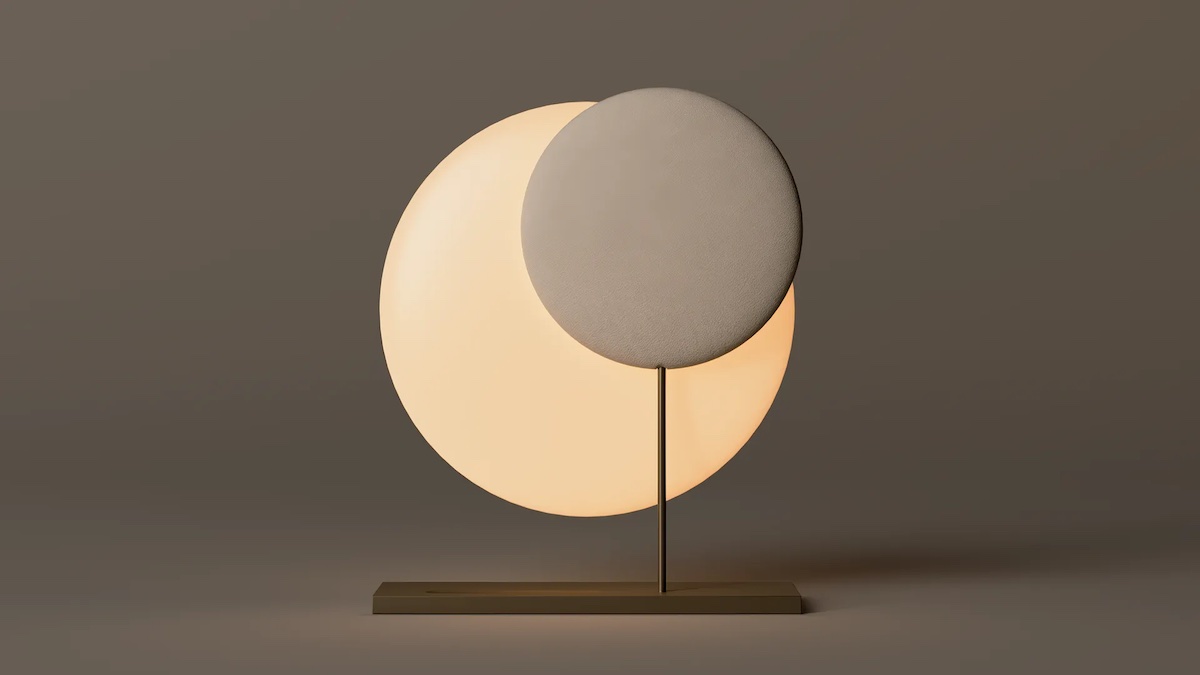 Moonbeam table lamp from Poltrona Frau