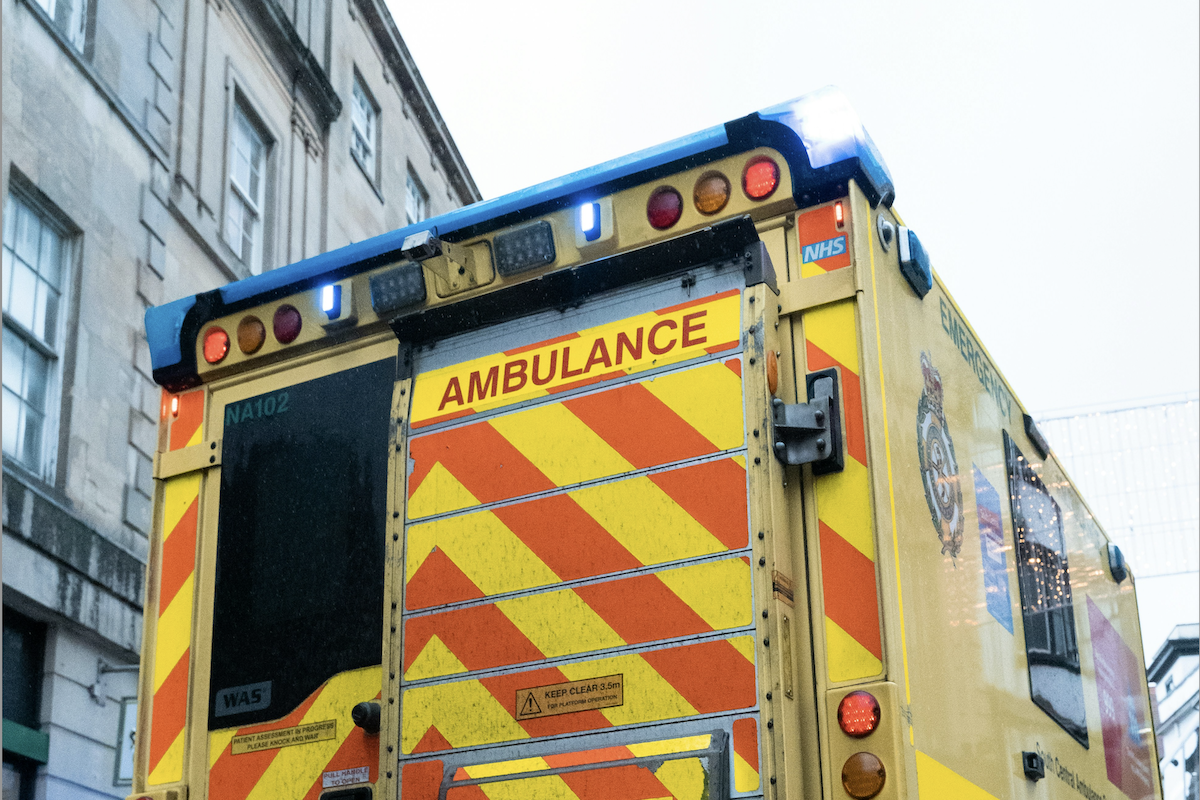 NHS ambulance
