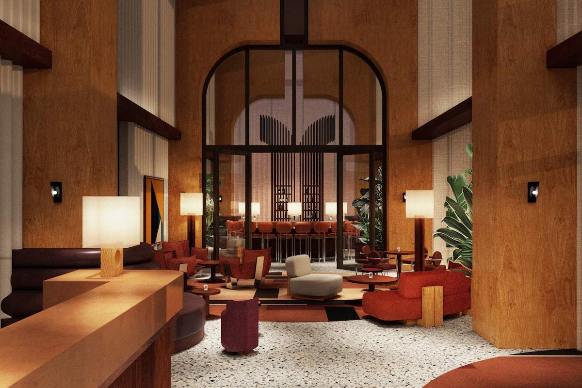 The Standard, Brussels public area lobby
