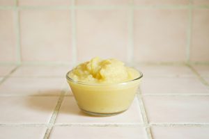 Bowl of baby food
