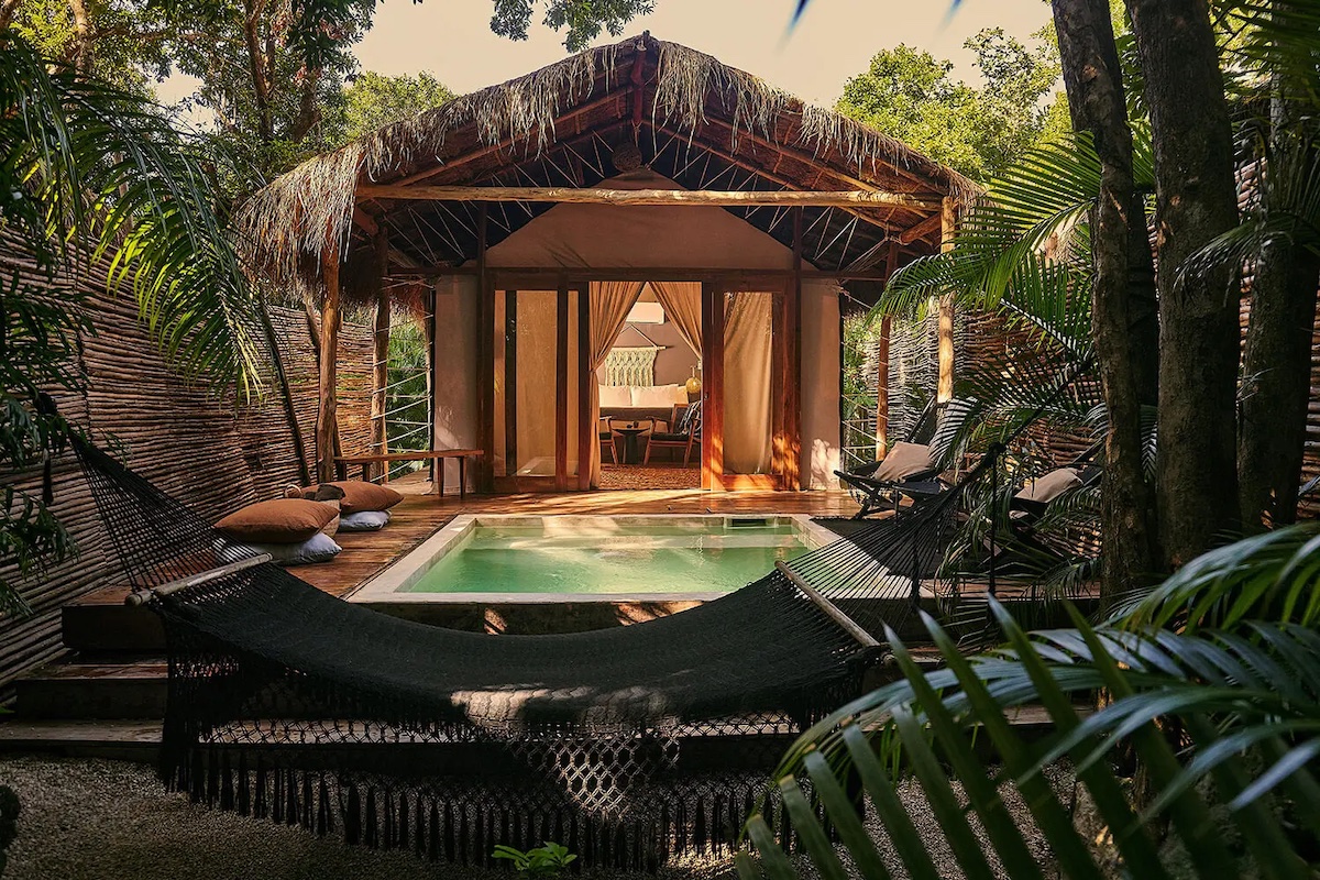 Pool image of jungle-side Our Habitas, Tulum, Mexico