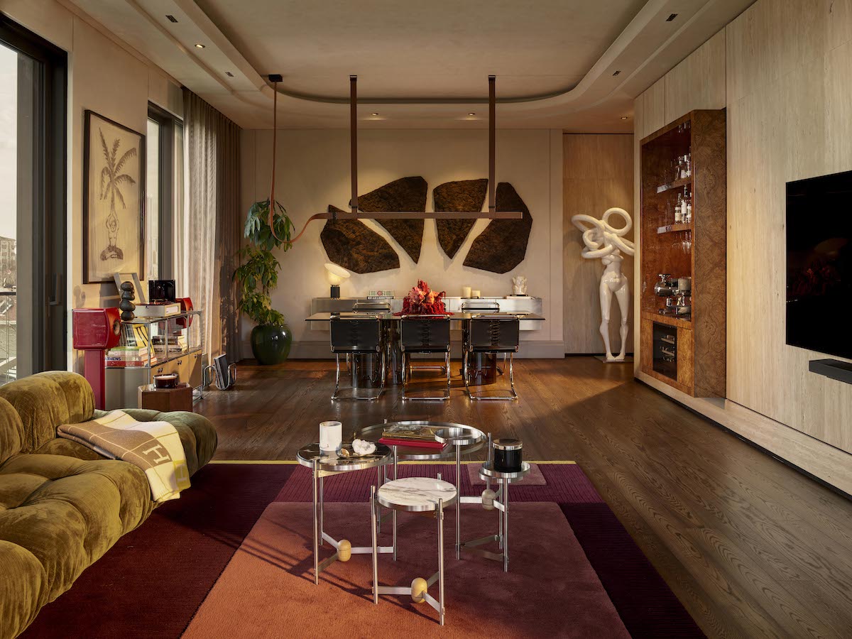 Residential design by Wangan Studio - soft interior design scheme