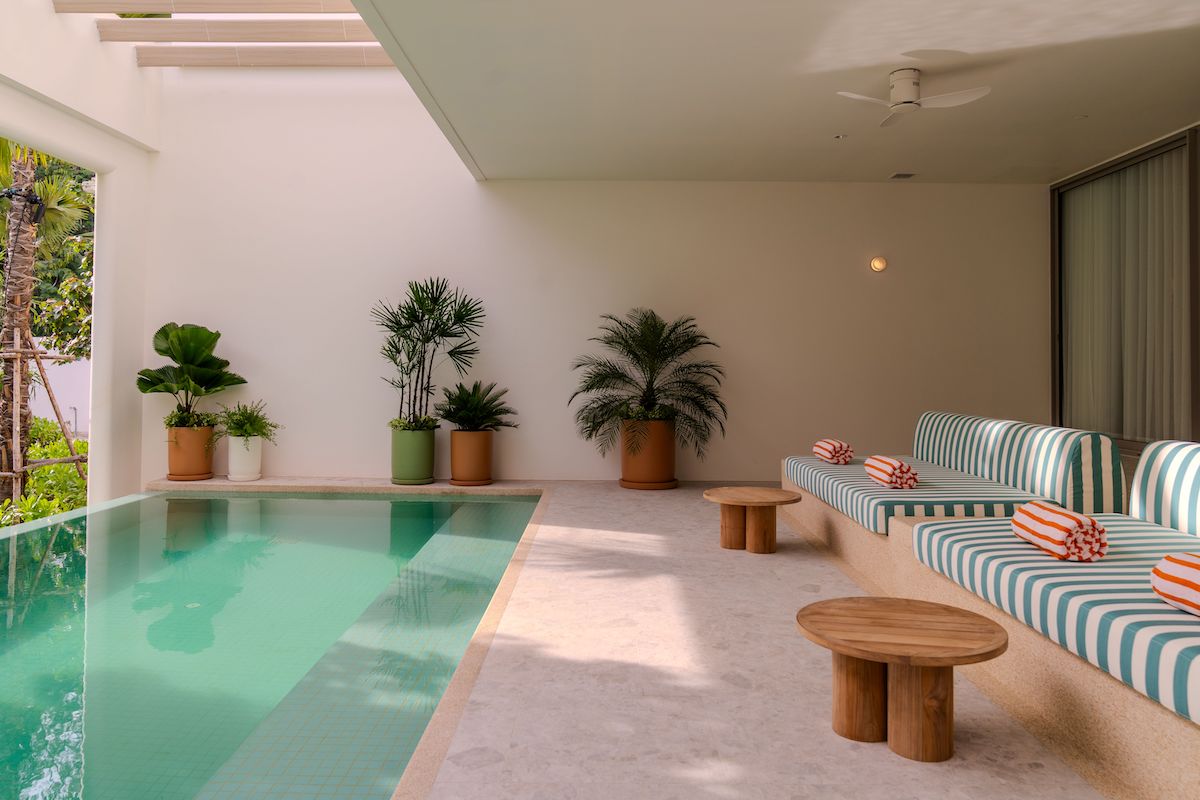 Private pool inside The Standard, Pattaya Na Jomtien